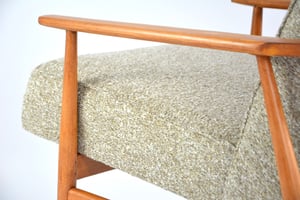 Image of Fauteuils FOX chiné beige et crème