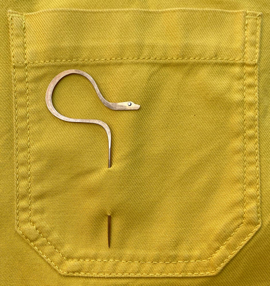 Image of Loop Snake Pin