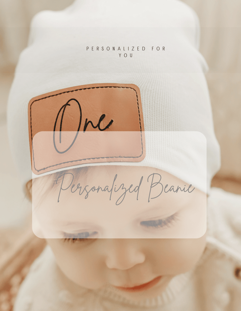 Image of Personalized Beanie with name