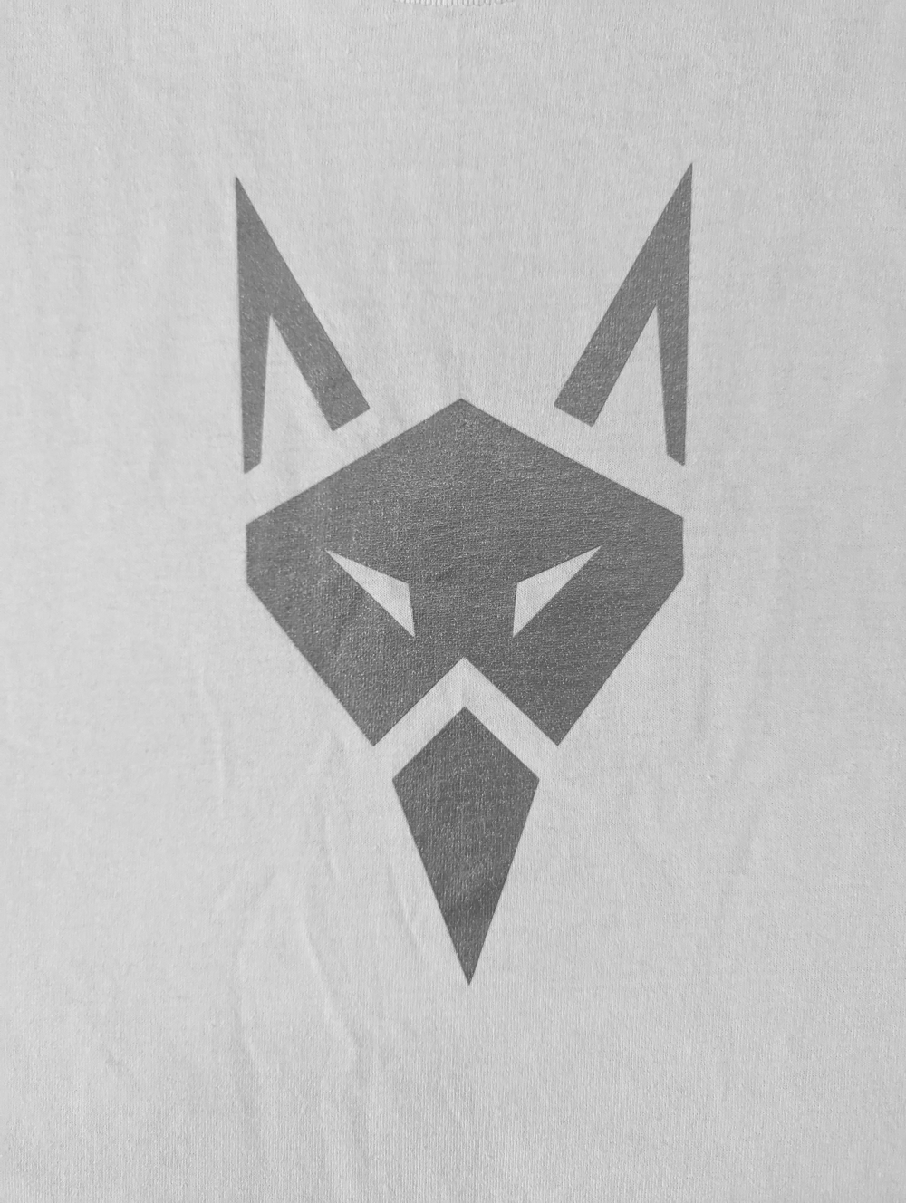 Metallic Silver Logo T-Shirt