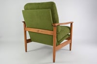 Image 2 of Fauteuil HOM24 bouclette verte