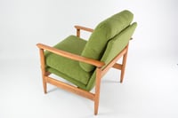 Image 4 of Fauteuil HOM24 bouclette verte