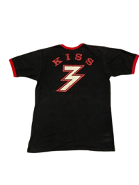 Image 5 of Ringspun Allstars KISS Gene Simons Tee Black Size Small 
