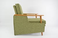 Image 2 of Fauteuils carrés géométriques verts