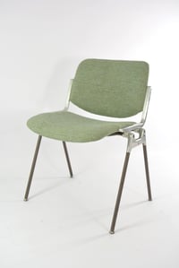 Image 3 of Chaise Castelli chinée bleu vert