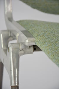 Image 5 of Chaise Castelli chinée bleu vert