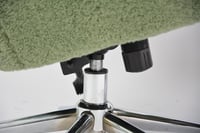 Image 4 of Ensemble fauteuil et repose pied LAMB vert