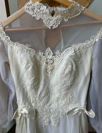 Image 3 of 1970s Alfred Angelo Wedding Dress