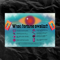 Image 3 of NEW! SCRATCH-OFF FORTUNE CARD: "MAGIC SEER"