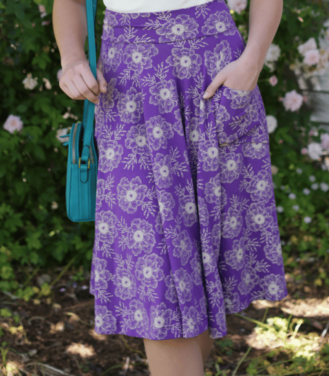 Image of Sojourn Skirt in Anemone