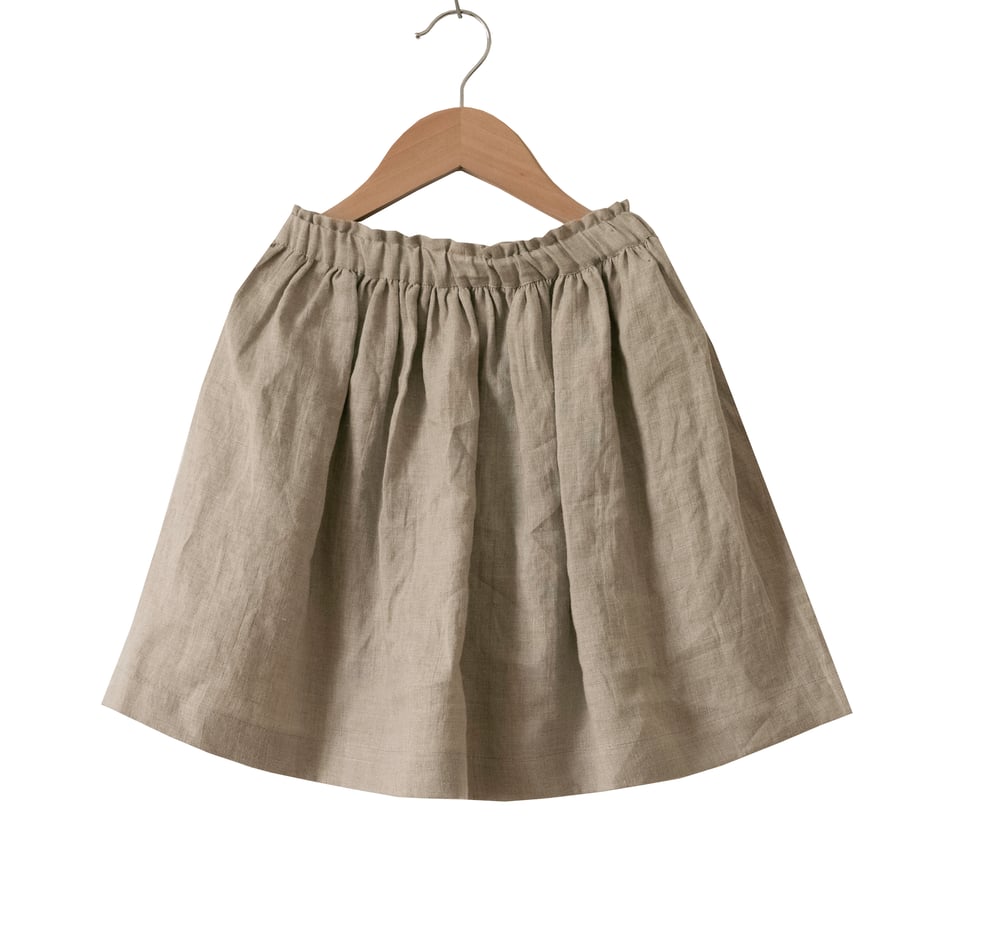 Image of linen skirt TONI
