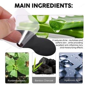 Image of Unisex Blackhead Remove Mask Peel Nasal Strips Deep Shrink Cleansing Pore Nose Black