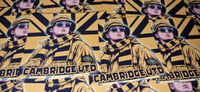 Image 2 of Pack of 25 7x7cm Cambridge United Football/Ultras Stickers.