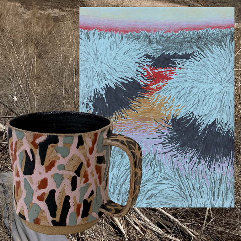 custom cup & drawing Image 2