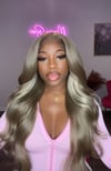 Ash Blonde Yaki Wig