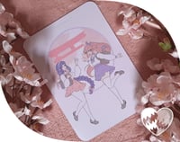 Image 1 of Genhin Impact Yae Miko and Raiden Shogun/Ei Postcard