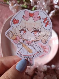 Image 3 of Bunny girl and Macaron Stickers