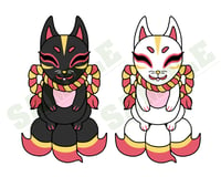 Image 3 of Kitsune Fox Charms