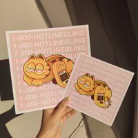Image of Garfield Telephone Art Print