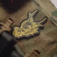 Image 1 of GOLD DRAGON HEAD PATCH