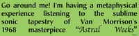 "Astral Weeks" Bumper Sticker