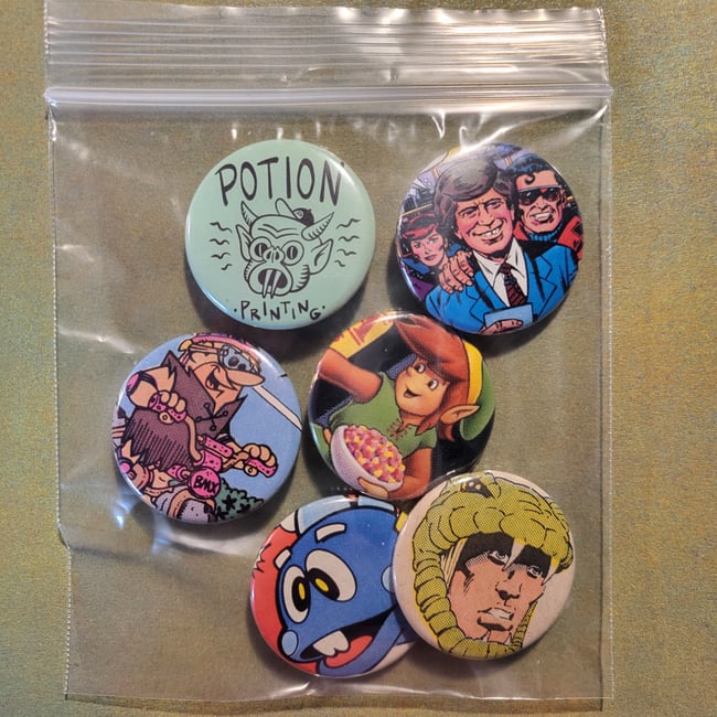 BUTTON MYSTERY BAGS