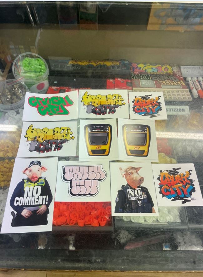 Image of Crush City Fame Sticker Pack 
