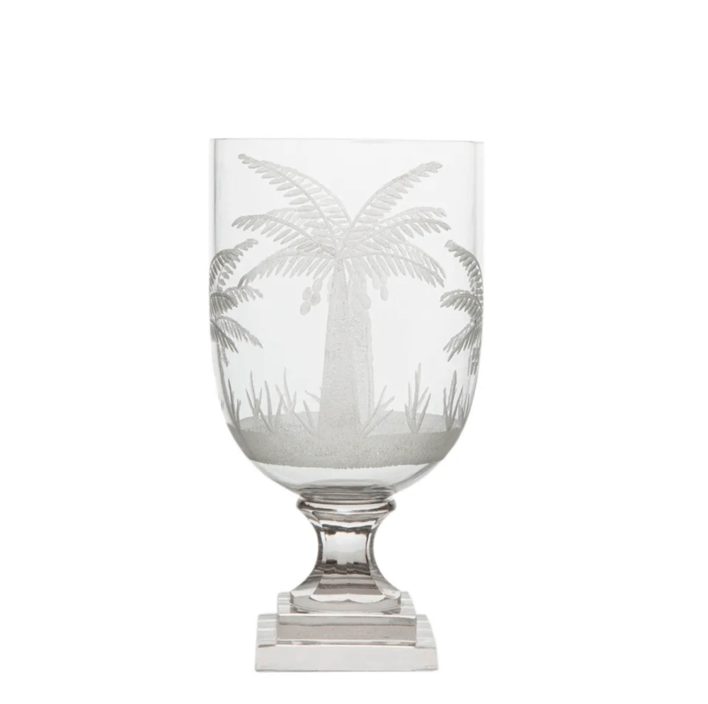 Image of Palm Hurricane Vase