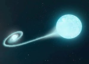 Image of ‘Last Gasps of a Dying Star’ recycled silver ring