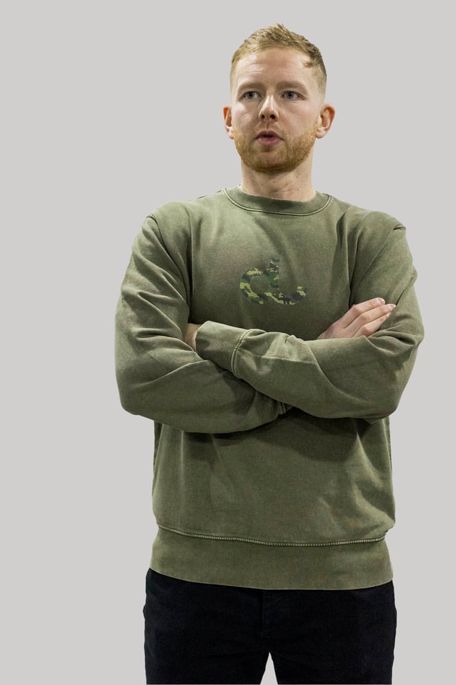 Image of Army Green Service Sweat