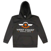 Image 1 of West Coast Warrior Kids Hoodie - Front Print