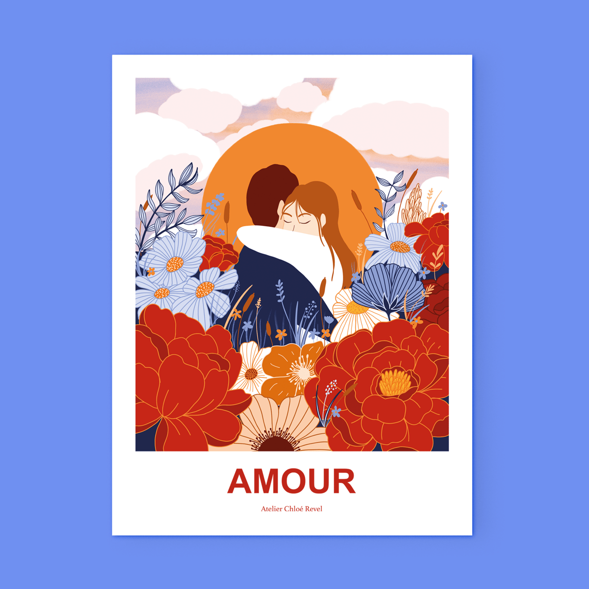 Amour dans les fleurs