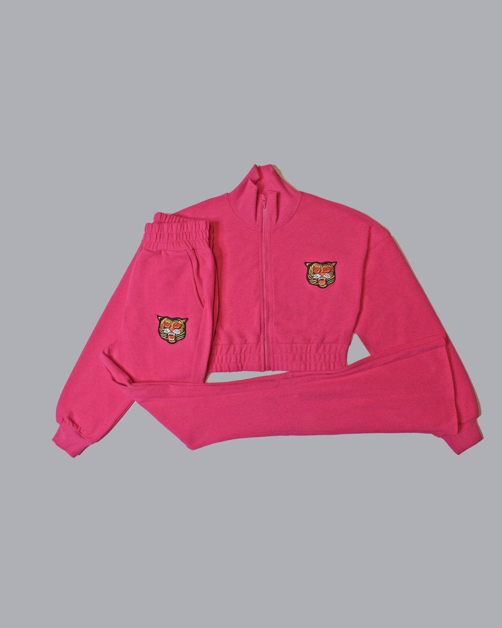 Image of The BLAK Women’s Tracksuit in Hot Pink