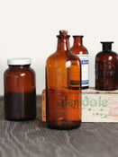 Image of Set of 4 Apothecary Bottles 