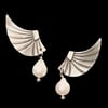 XUDUQUE WING Earring x PEARL - Silver with Black Contours. Normal Price 1.300.- NOW: