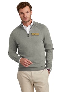 Image 3 of Brooks Brothers Cotton Stretch 1/4-Zip Sweater BB18402