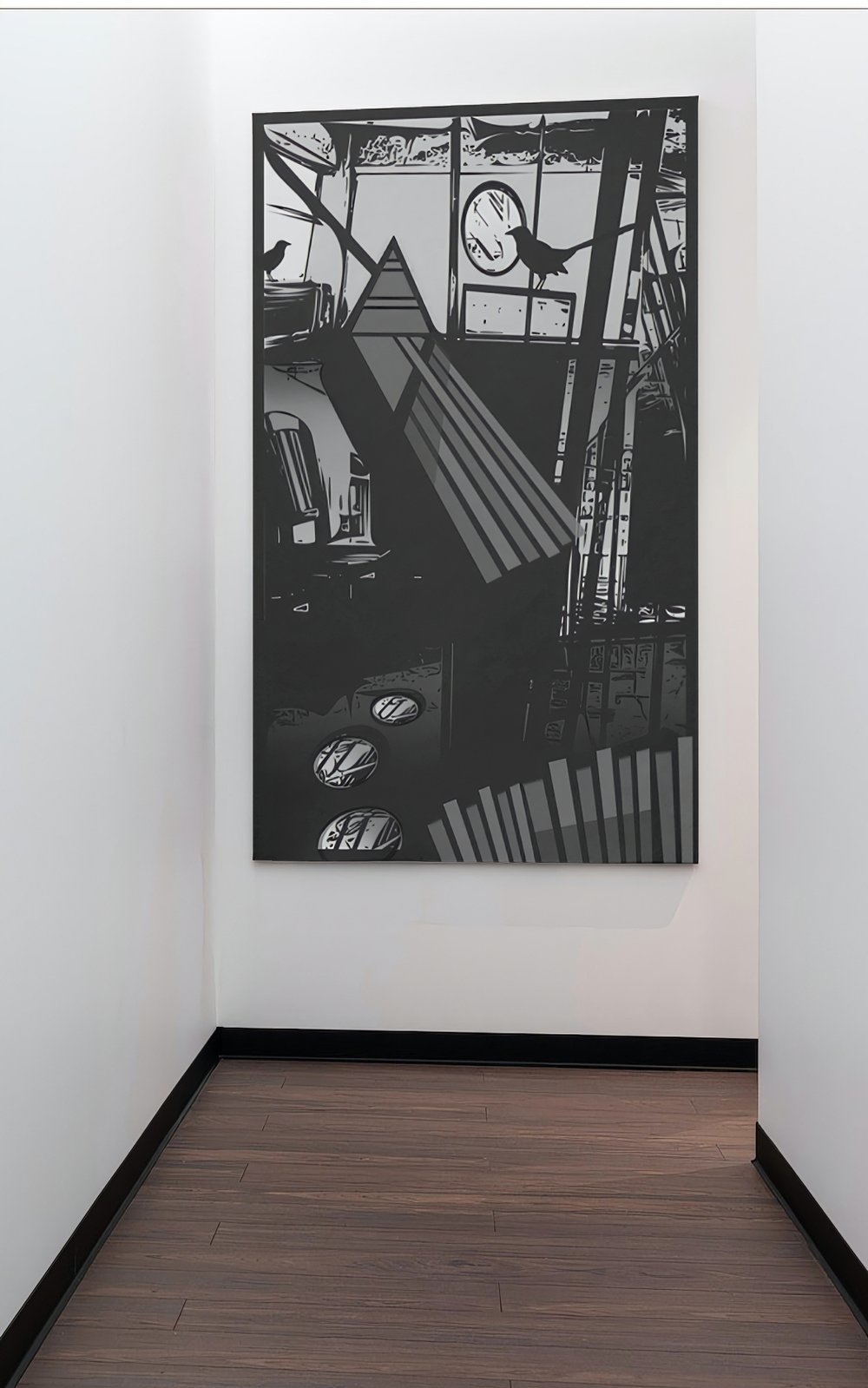 Magpies in the Attic - Canvas