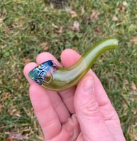 Image of Sparkly green mini sherlock 