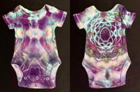 Purple Mandala Shortsleeve Onesie