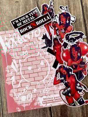 Image of Inferno sticker pack