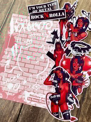 Image of Inferno sticker pack