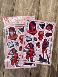Image 1 of Inferno sticker sheet 