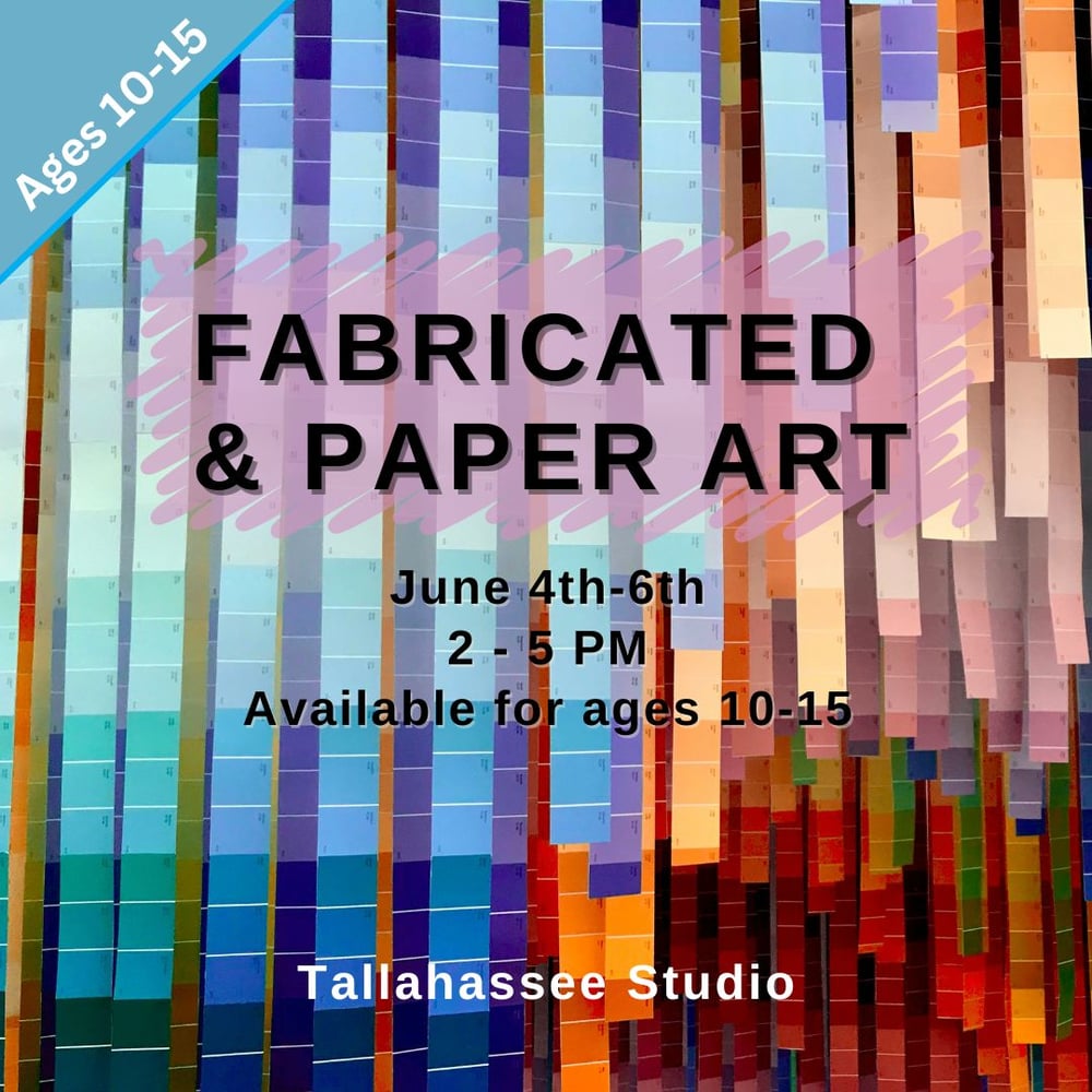 Image of "Fabricated & Paper Arts" June 4th - 6th