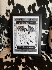 Image 2 of Loves Rage Art Print