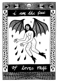 Image 3 of Loves Rage Art Print