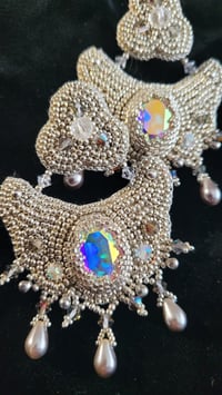 Image 4 of Boucles d'oreilles brodées DIAMONDS