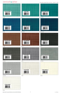 Image 3 of Grasscloth Cottons in Foliage