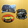 Cars of KurtJMac Sticker Pack