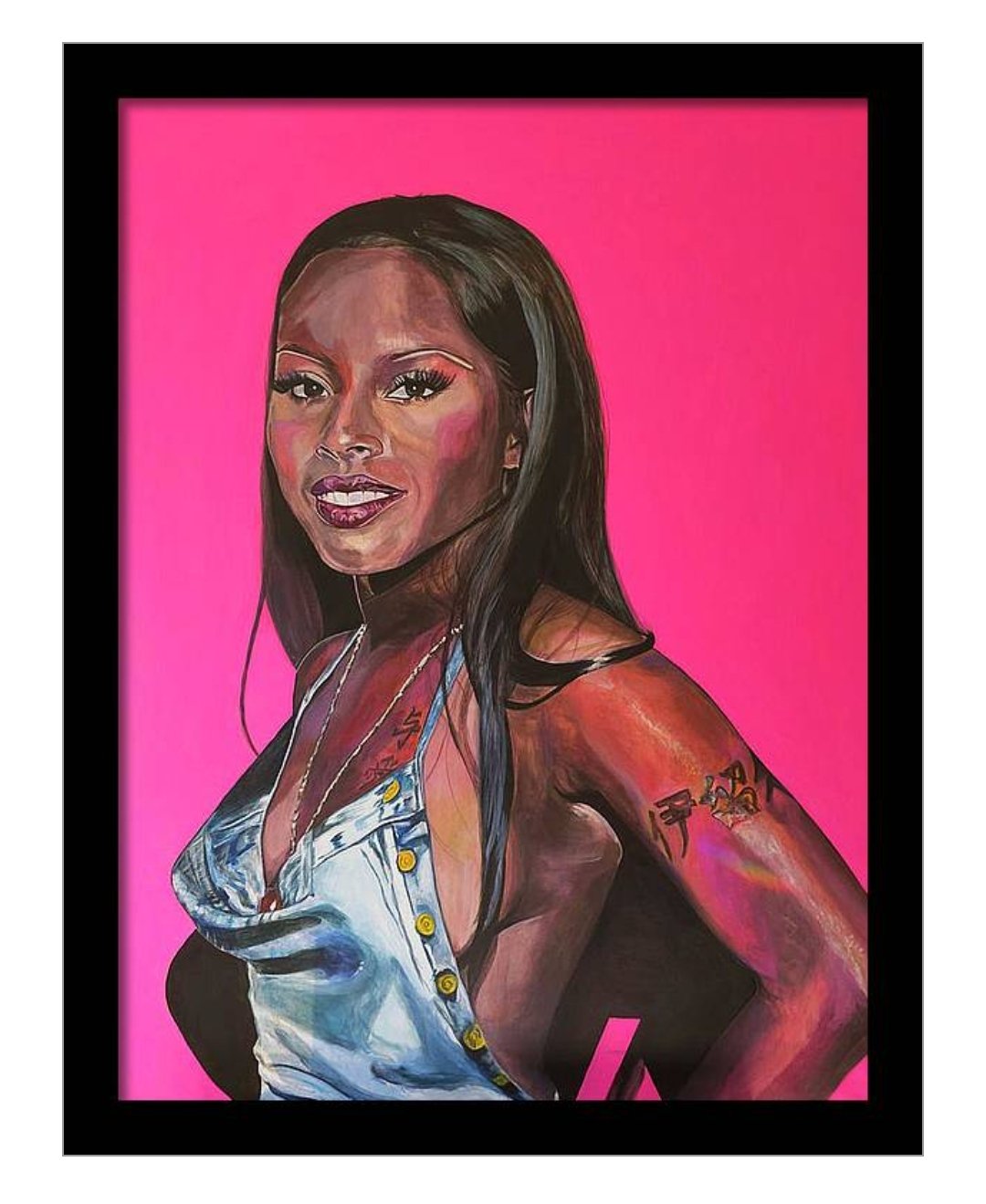 絵画 FOXYDEEP 5 Foxy Brown Print | Shine4Real