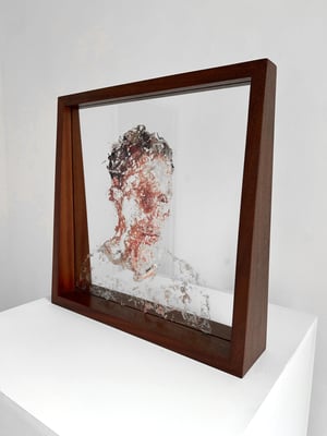 Image of ‘Deconstruction 2’ (self-portrait), 2021 DAVID TUCKER